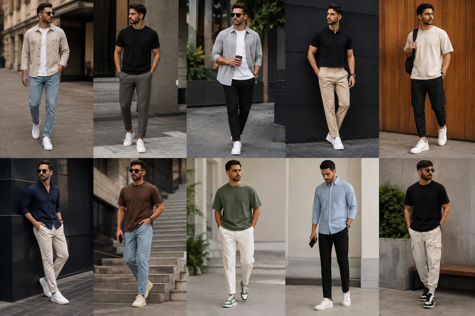 ۱۰ استایل مردانه جذاب برای استفاده روزمره