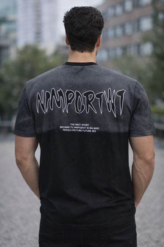 تیشرت مردانه جنس پنبه مدل NIMPORTWT