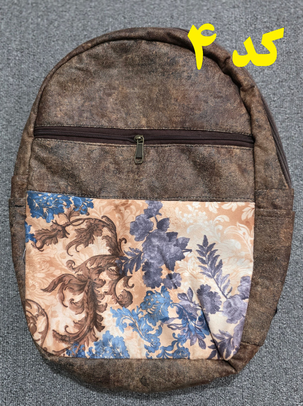کوله پشتی پارچه مبلی مدل سنتی